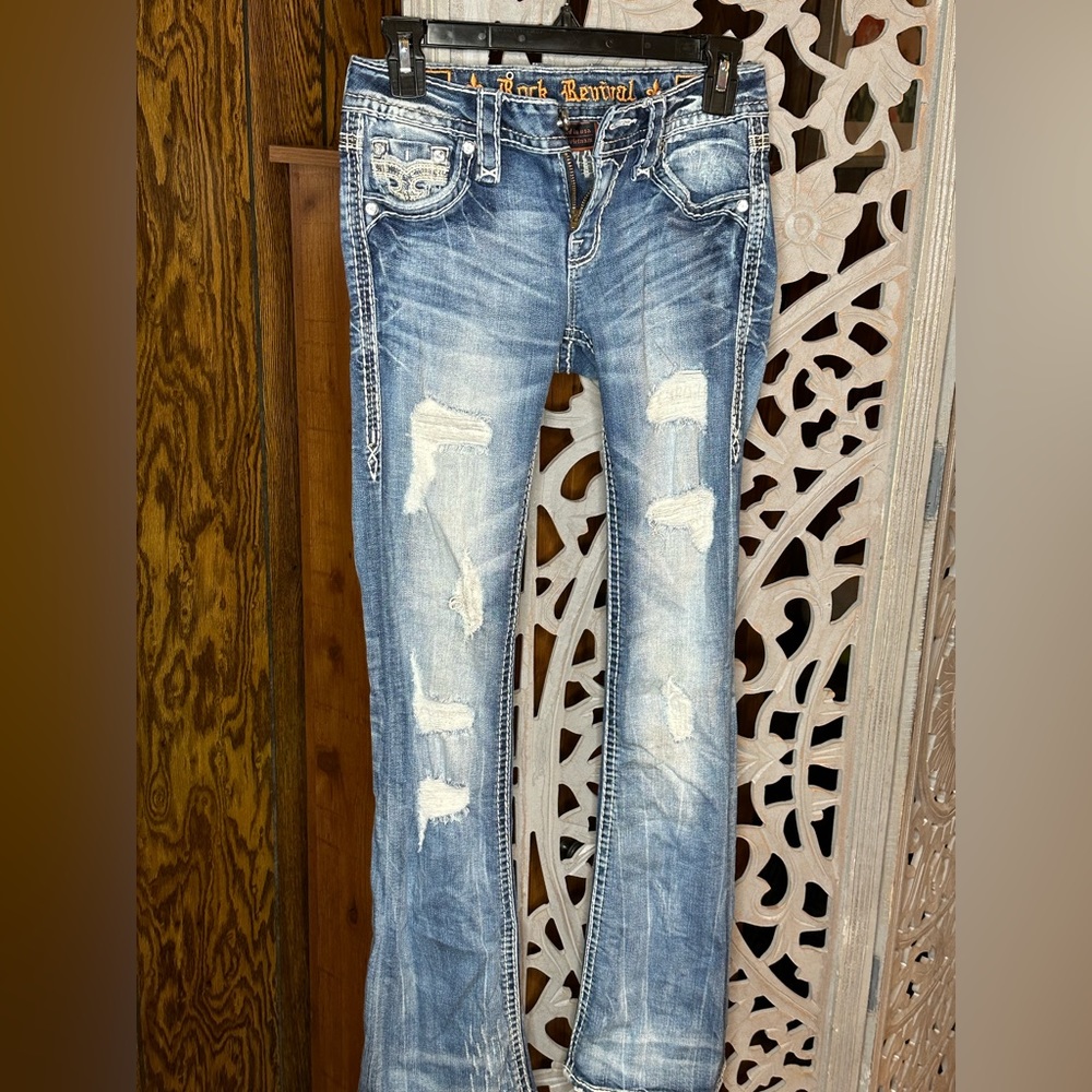 Rock revival jeans size 24